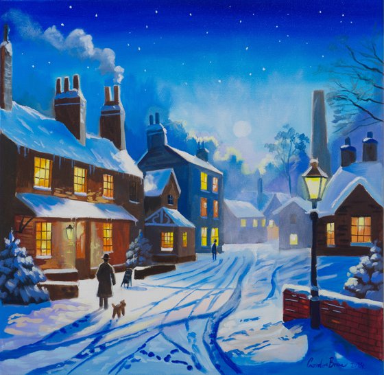 Victorian Winter Night