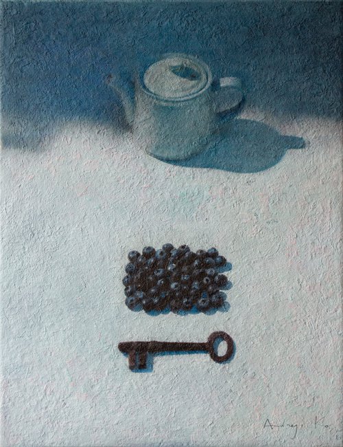 The Teapot, Blueberries and the Key. by Andrejs Ko