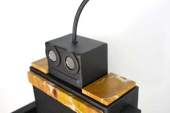 ROBOOK METALLIC BLACK/ YELLOW MARBLE N1/20