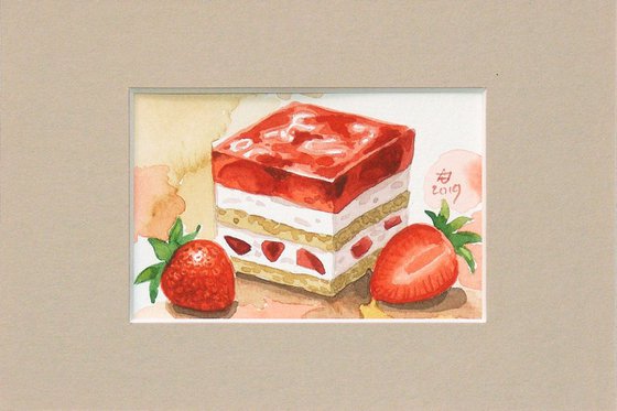 Strawberry cake * free shipping *