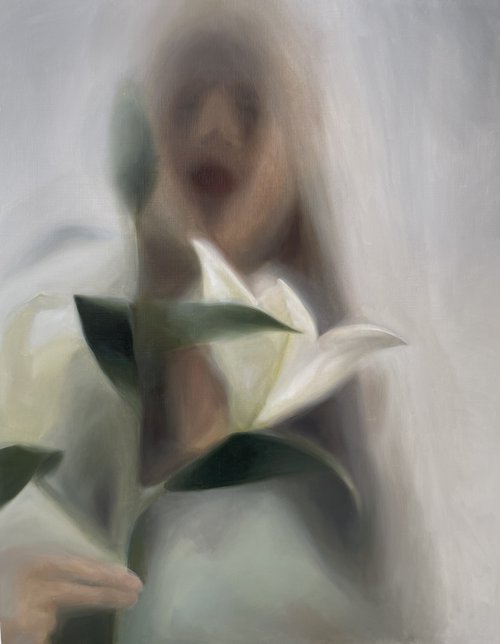 «Gift of God» 80х100 cm, (2024) by Alisa Diakova