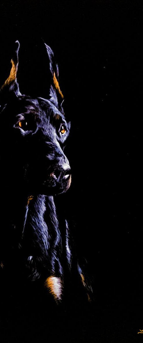 Doberman Pinscher by Vlad Atasyan