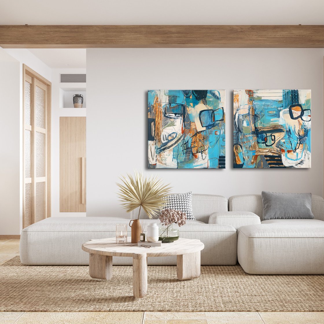 Rediscover Acrylic painting by Iulia Paun | Artfinder