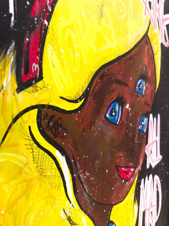 We are all mad Afro Alice