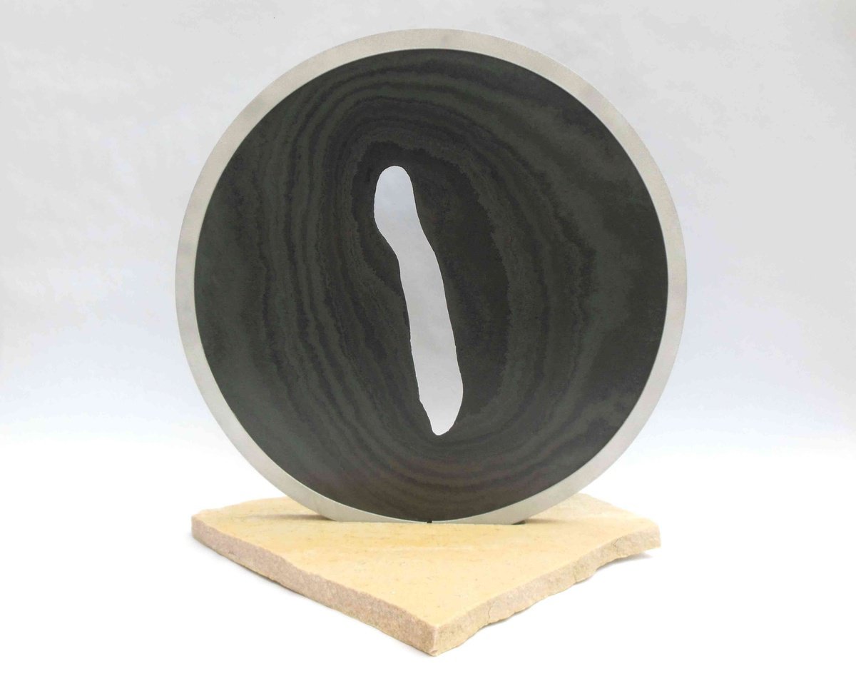 Abstract Stone Sculpture , Circular Depth By Mugnier Marc, 12 X 13, Artwork For Sale On Artfinder