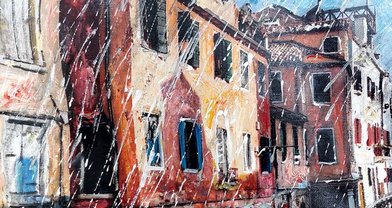 Venice in the Rain