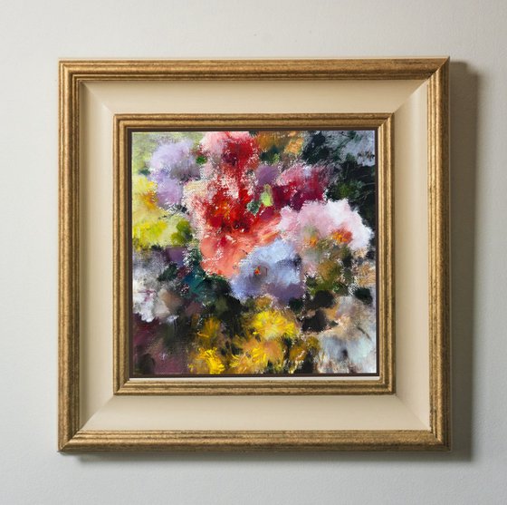 Abstract floral arrangement