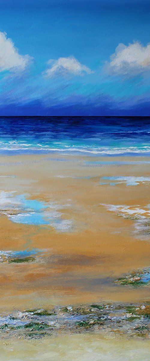 Summer Beach by Sandra Francis