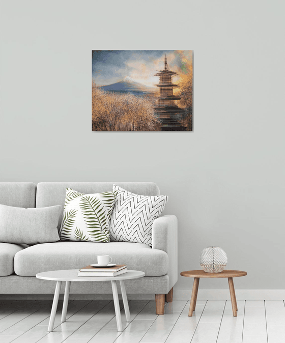 Japan, Tokyo At Sunset