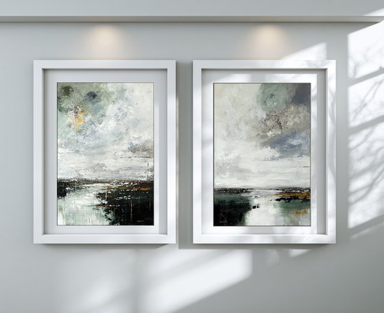 Earthlight Passage- Green Grey set