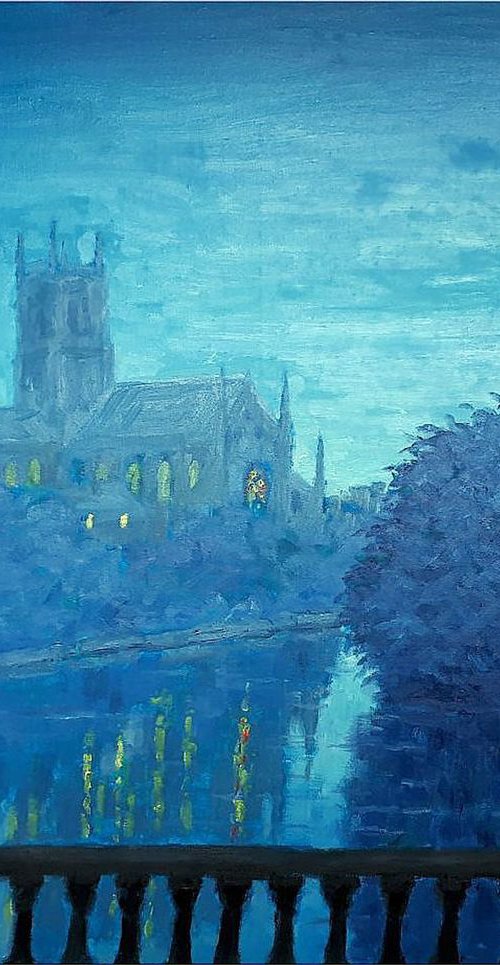 worcester cathedral VIII: nocturne by Colin Ross Jack