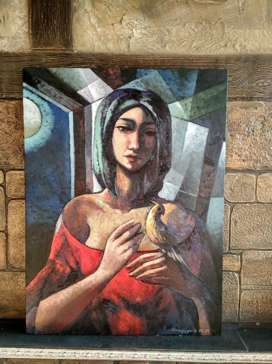 Freedom (60x80cm oil/canvas, ready to hang)