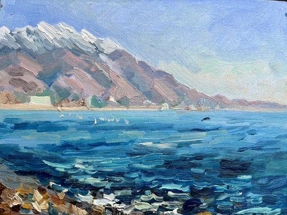 "View to Abkhazia", 18*24cm