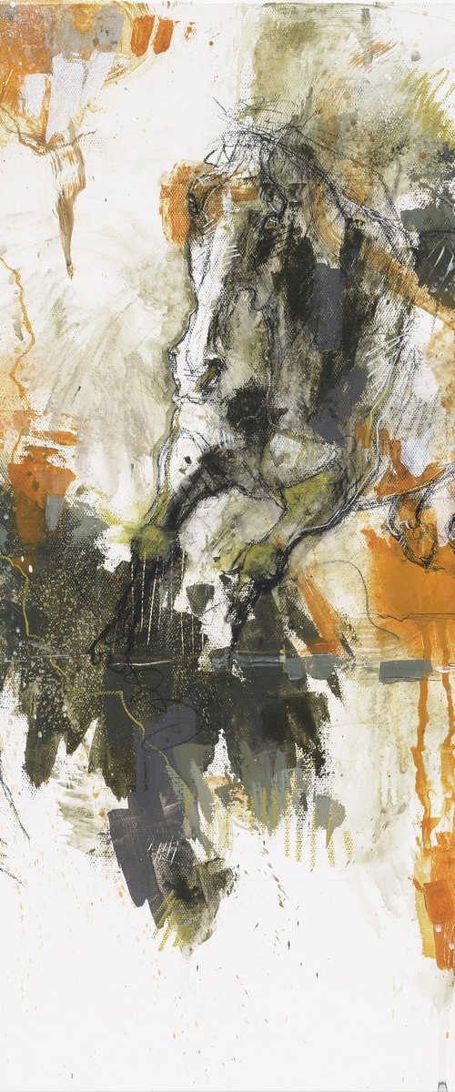 Horse Memory 2t (In Exhibition) by Benedicte Gele