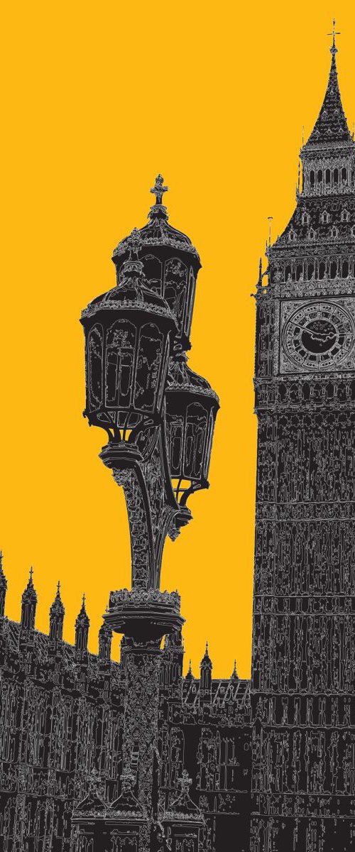 Big Ben from Westminster Bridge by Keith Dodd