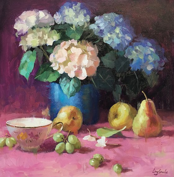 Still Life with Hydrangea