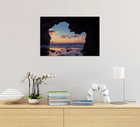 Whipsiderry beach cave