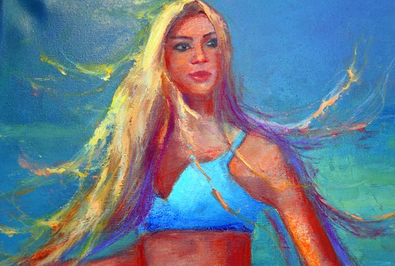 Gold & Azure: The Sea Breath