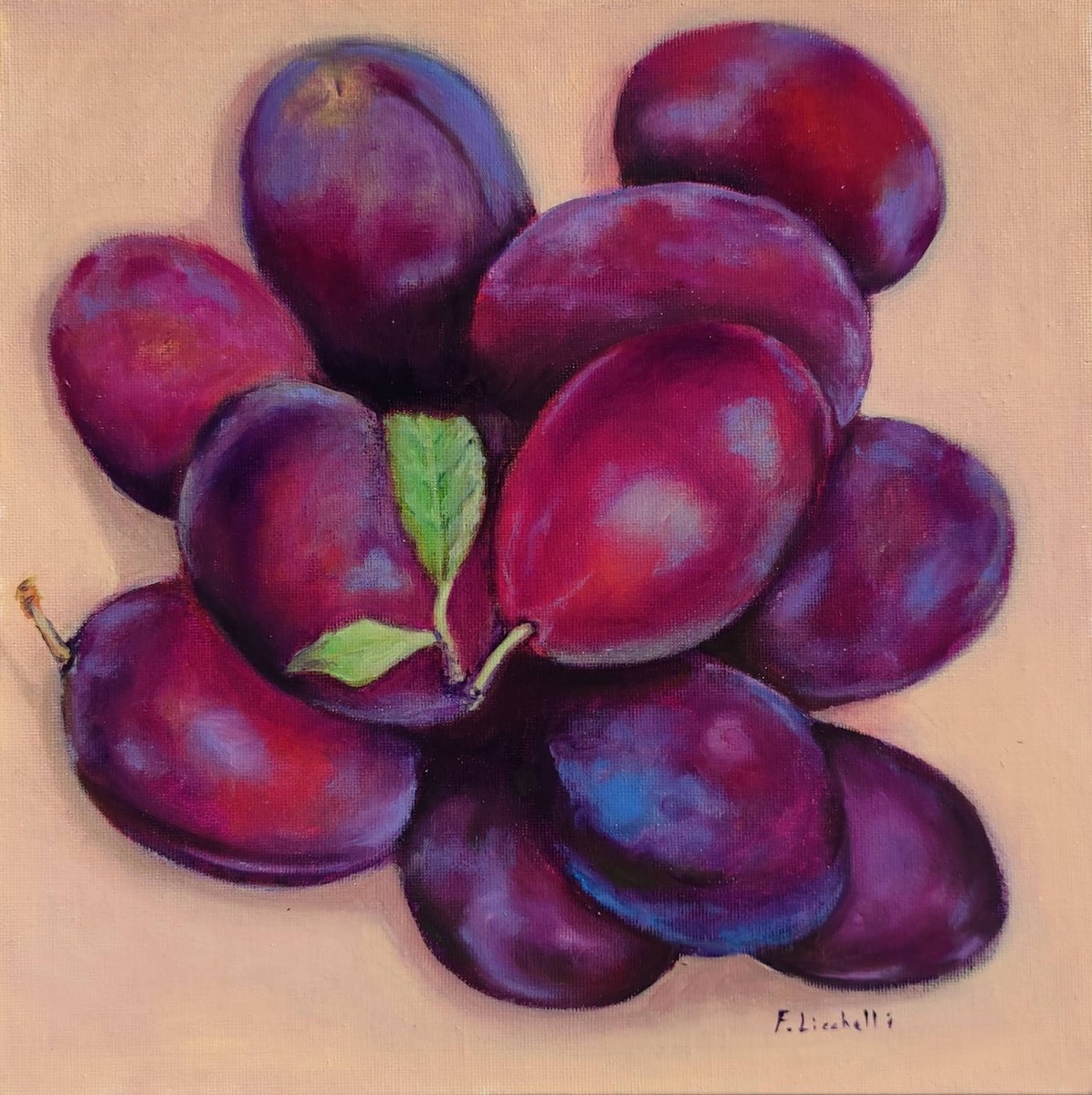 Plums by Francesca Licchelli