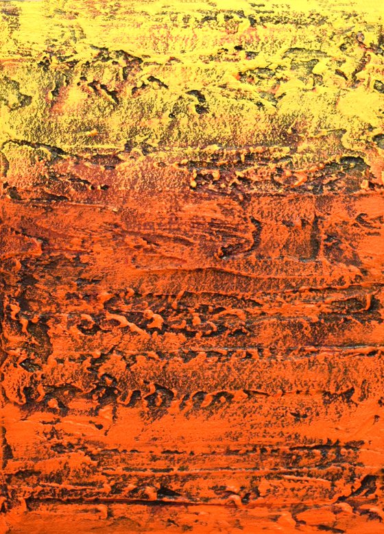 Orange Persuasion 2  60 x 28"