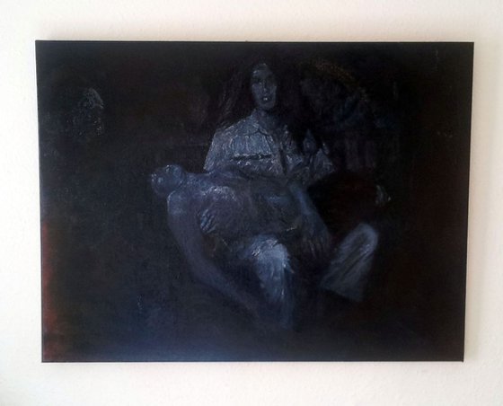 LA PIETA (Syria) [Currently withdrawn to rework with gold leaf]