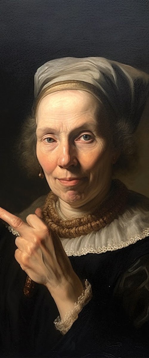 Portrait of Woman by Slasky