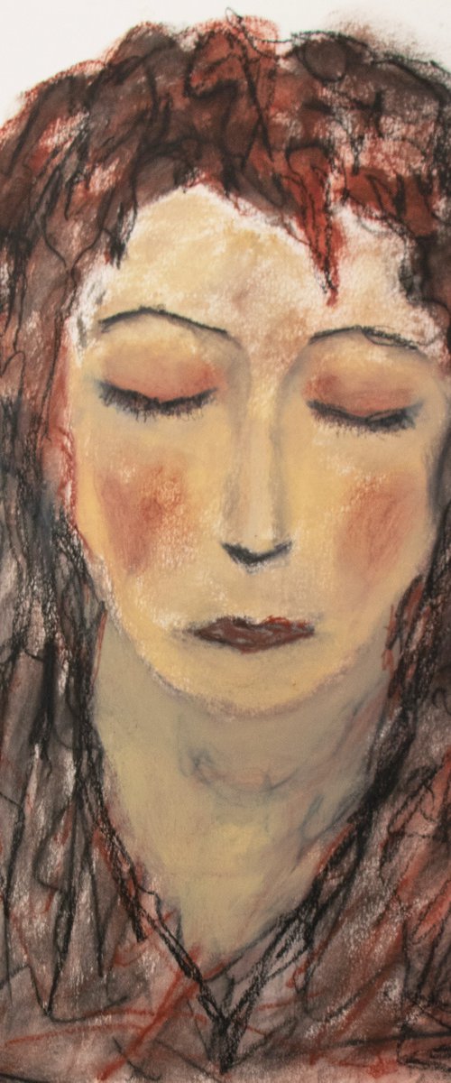 Study of a woman portrait LXI by Paola Consonni