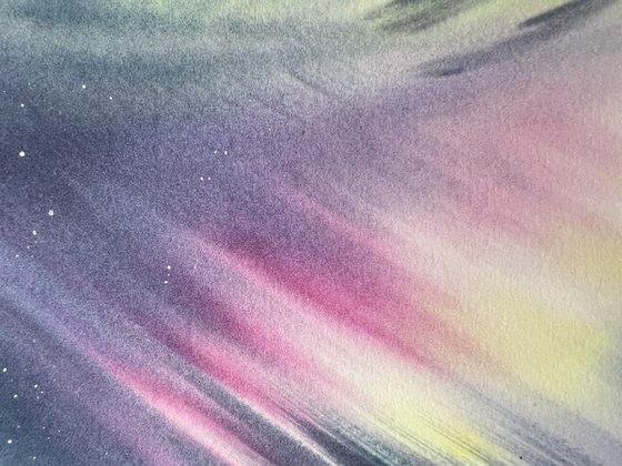 Silent Aurora (Diptych)