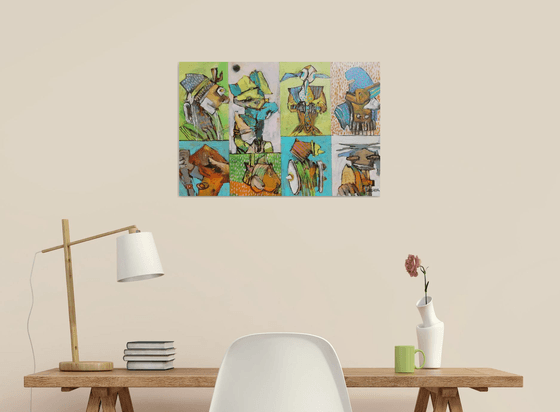 Abstract fragments 18