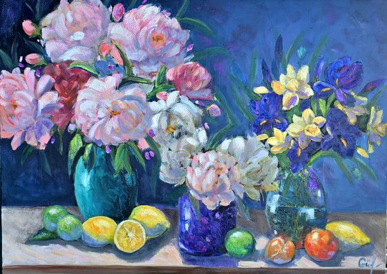 Spring Bouquet with Citrus