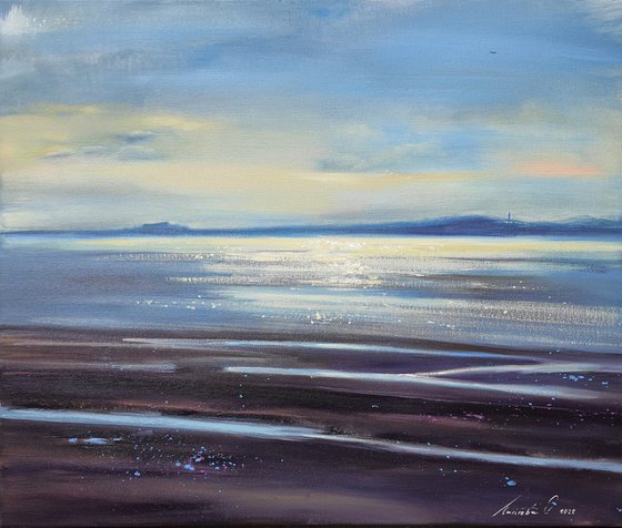 Evening, seashore