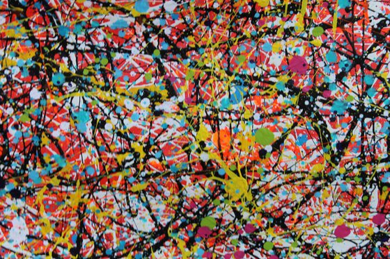 Woman in red passion