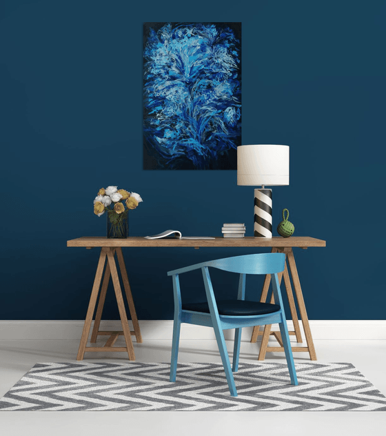 Garden in Blue 3. Azure Heritage