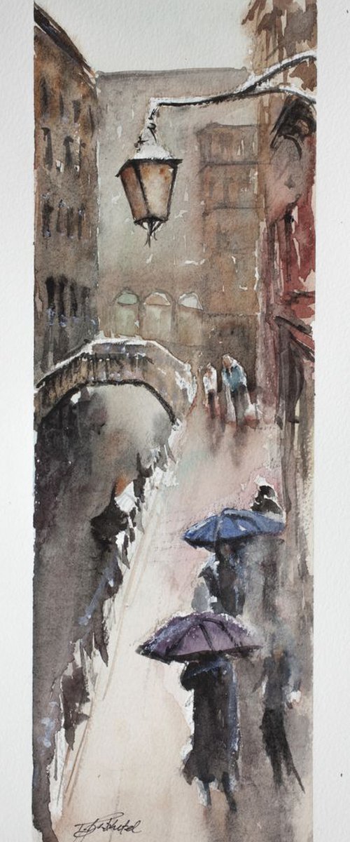Rainy Day in Venice by Tomasz Mikutel