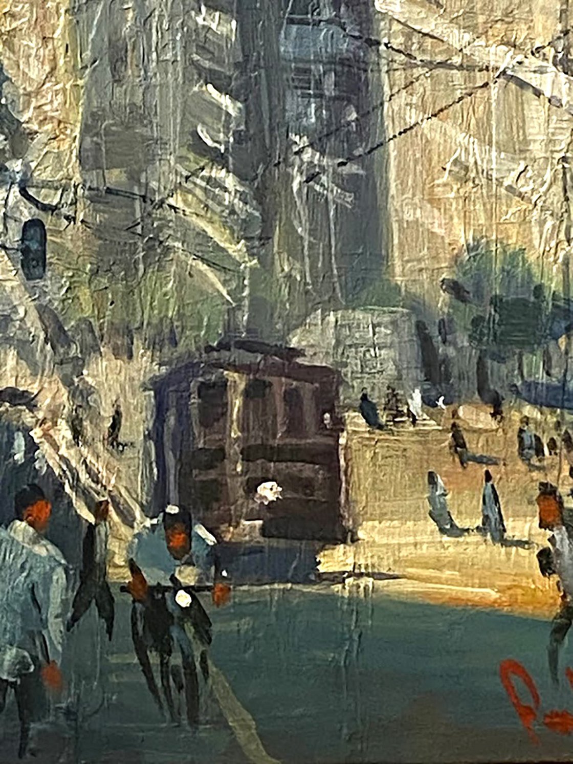 San Francisco City #25 Oil painting: Paul Cheng | Artfinder