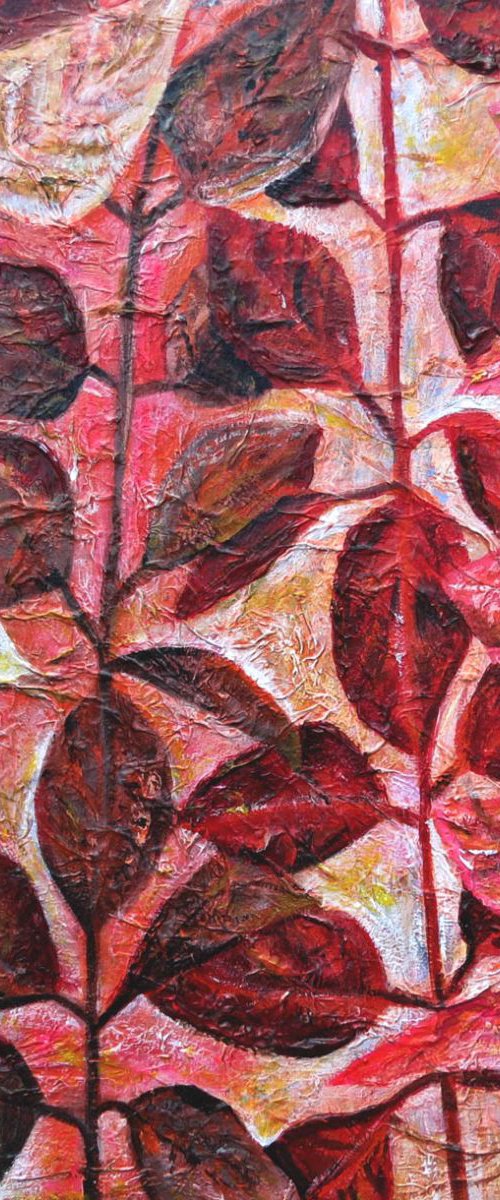 Contemporary Leaves by Roz Edwards