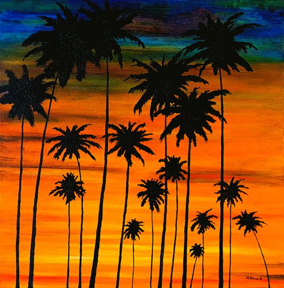 Palm trees