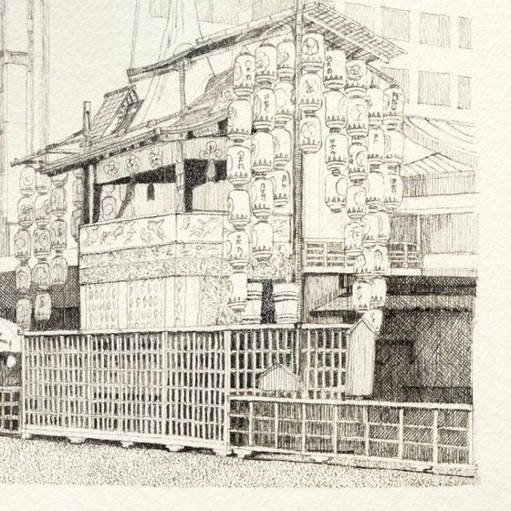 Naginata-hoko Float, Gion Festival in Kyoto