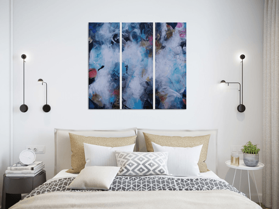 XXL SOFT WHISPERS TRIPTYCH