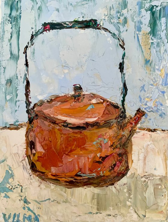 Still life with teapot