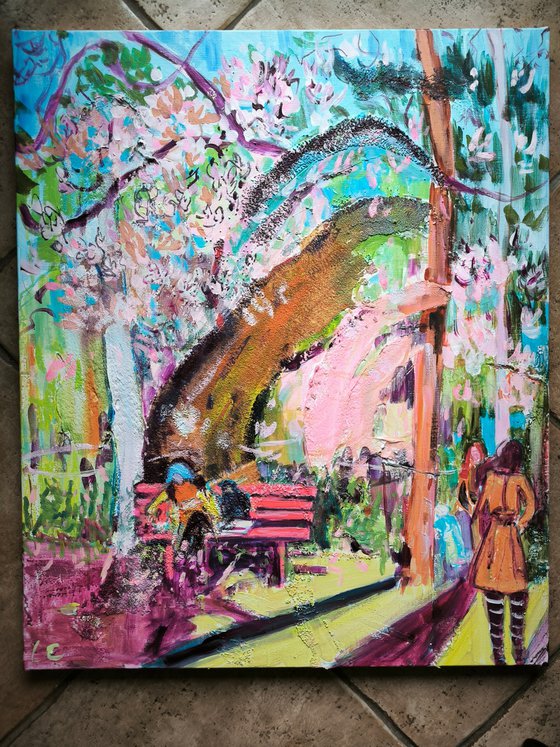 Evasion at the Parc Floral