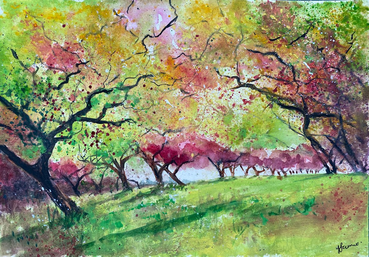 In the Orchard by Teresa Tanner