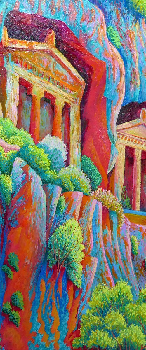 ROCK TOMBS OF ANCIENT KAUNOS by Stephen Conroy