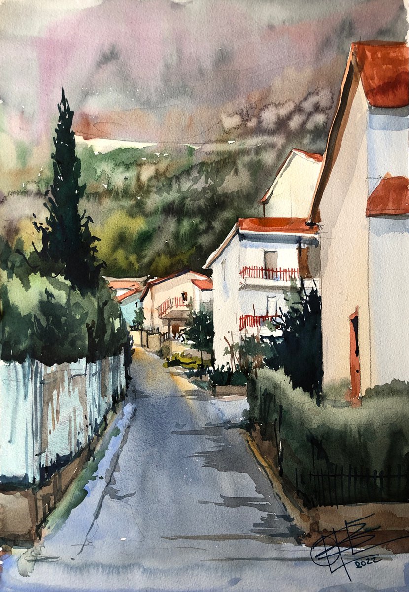 Street #1 by OLGA BELOBORODOVA