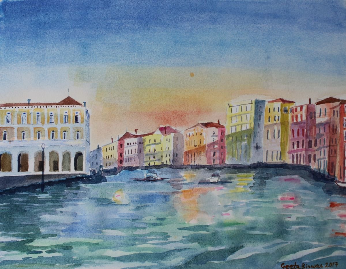 Grand Canal, Venice by Geeta Yerra