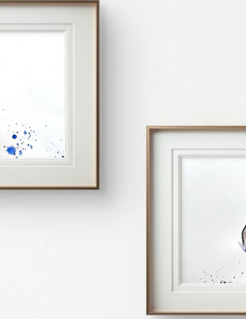 Aegithalos caudatus Bird by Yuliia Sharapova