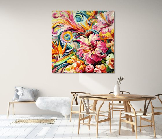 Sweet Havana  Abstract Floral