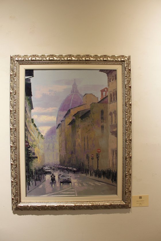 Pioggia a Firenze, Plein Air