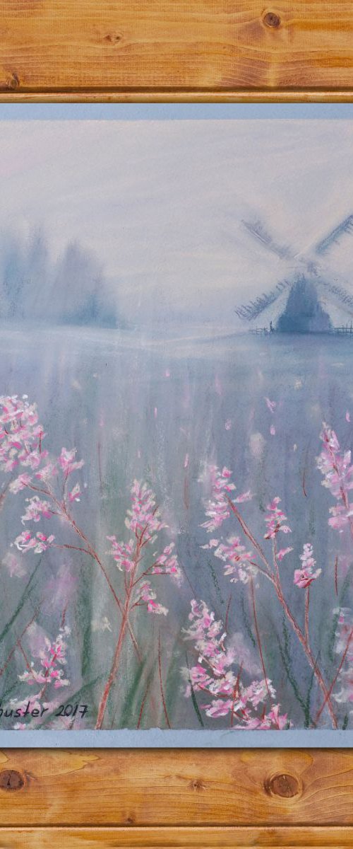 Wildflowers serie. P by Yulia Schuster