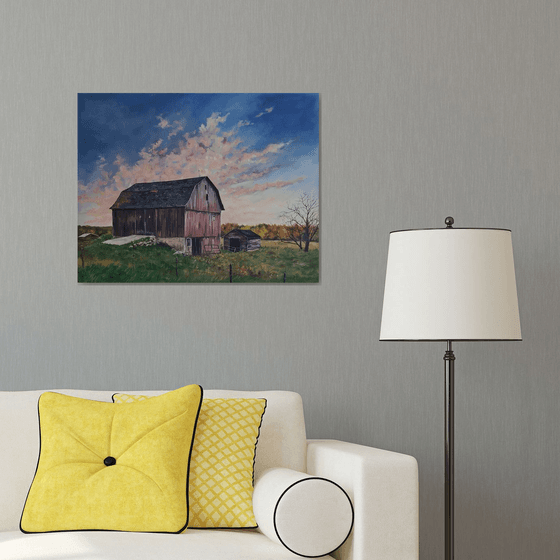 "Sunrise" - Old Barn - Farm - Country